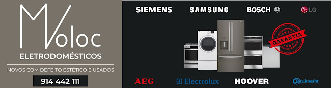 Avaliações doEletrodomésticos MVoloc em Alcobaça - Loja de eletrodomésticos