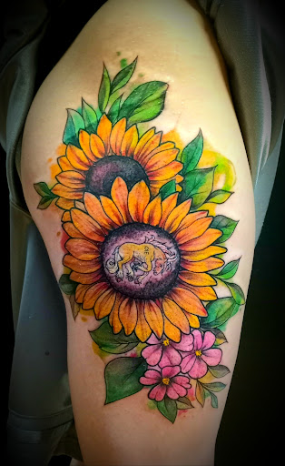 Explore quarter sleeve tattoo ideas women, creative tattoo ideas in Billings, available at Inkredible Art Productions