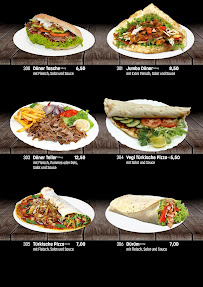 Pizzas à emporter Malik Pizza à Hamburg - menu / carte