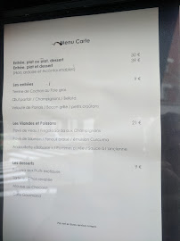 Mon Bistrot à Boulogne-Billancourt menu