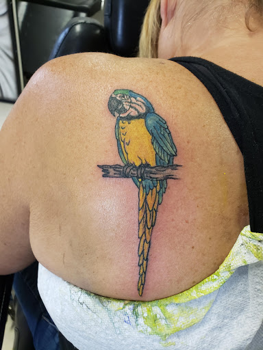 Explore sleeve skull tattoo ideas, creative tattoo ideas in Hudson, available at Inkredible Inc Tattoos