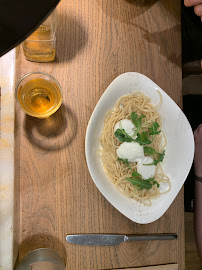 Pâtes à la carbonara du Restaurant italien Vapiano Paris Champs Elysées Pasta Pizza Bar - n°5