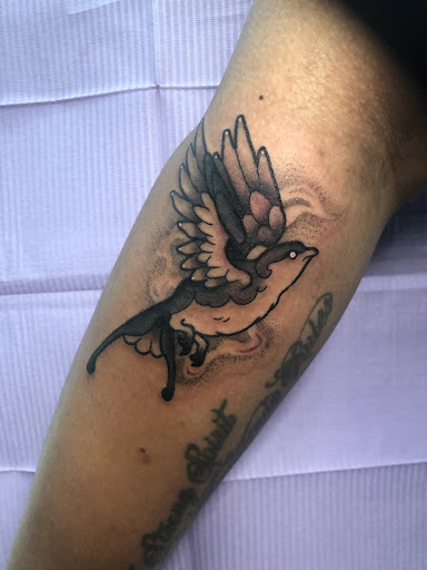 Explore tattoos with names ideas, creative tattoo ideas in Adrian, available at Ambition Ink
