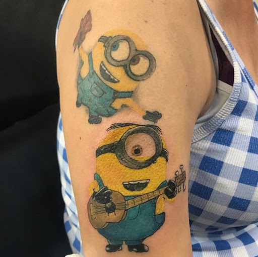 Explore tattoo ideas of strength, creative tattoo ideas in Jacksonville, available at Oxford Ink Tattoo