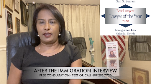 Immigration Attorney «Law Offices of Gail Seeram», reviews and photos