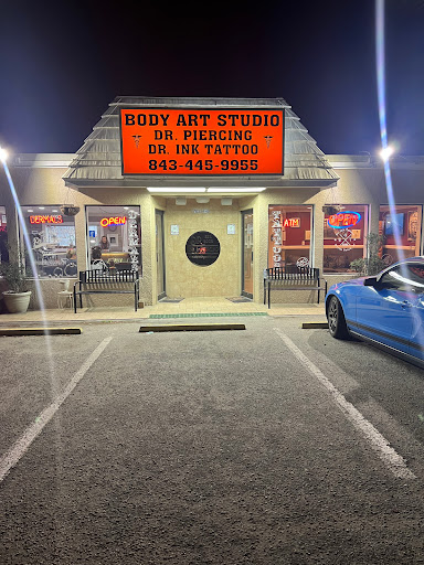 Explore branding tattoo ideas, creative tattoo ideas in Myrtle Beach, available at Dr Ink Tattoo