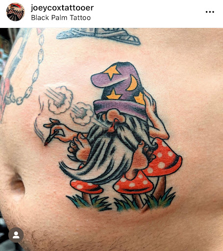 Explore tattoo ideas dog paws, creative tattoo ideas in Orange, available at Black Palm Tattoo