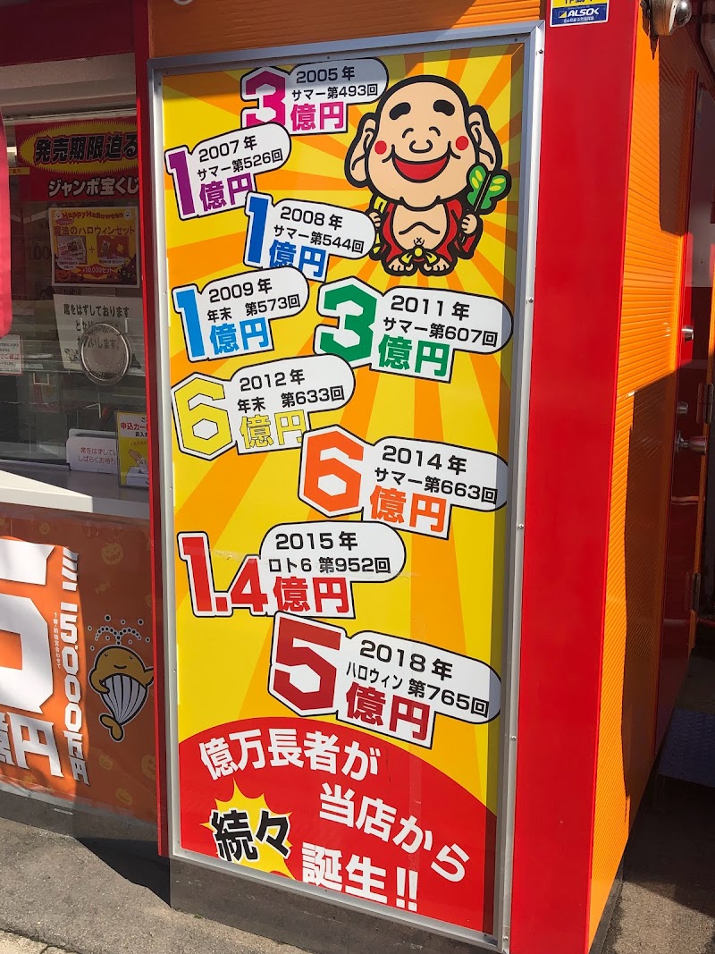 太郎丸チャンスセンター 富山県富山市太郎丸本町 宝くじ売り場 グルコミ