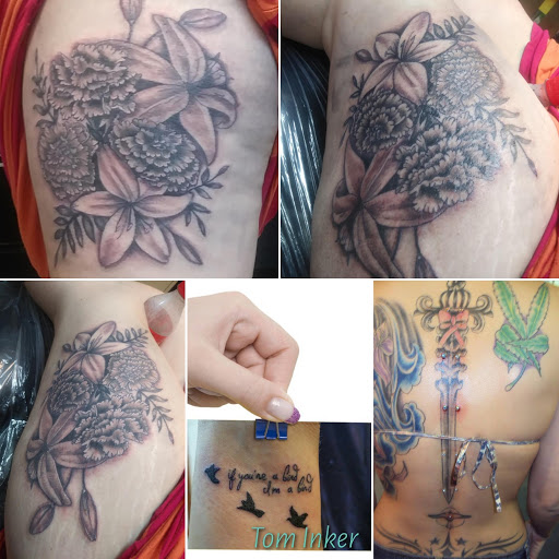Explore billiards tattoo ideas, creative tattoo ideas in Elko, available at Custom Tattoos and Body Piercing Studio