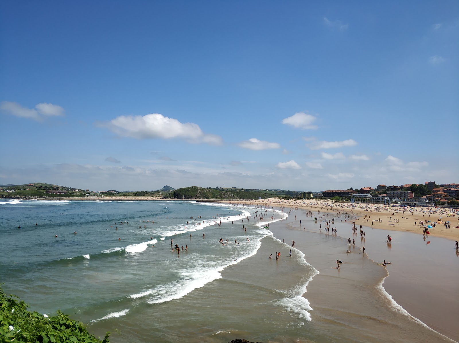 Playa de la Concha的照片 带有细腻的米色沙子表面