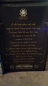 Menu / carte de Bar Trattoria IL Libeccio à Bellaria - Igea Marina
