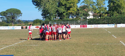 Terrain de rugby à Habas à Habas
