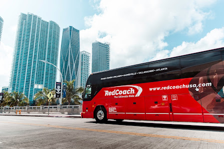 RedCoach Luxury Bus Stop - Miami Airport Red Bus Stop #5, 21 Miad Cir Miami International Airport, Departure Level, Concourse H, Miami, FL 33122