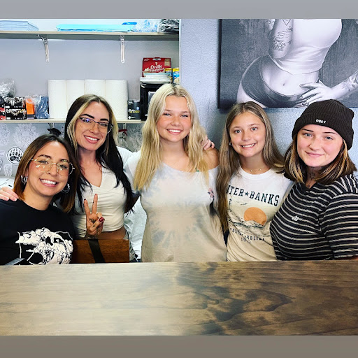 Explore tattoo with daughters name ideas, creative tattoo ideas in Navarre, available at Eleven 11 Tattoo Studio