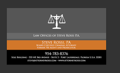 Law Offices of Steve Rossi PA