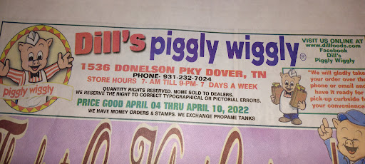 Grocery Store «Piggly Wiggly», reviews and photos, 1536 Donelson Pkwy, Dover, TN 37058, USA