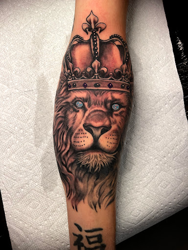 Explore tattoo ideas for upper arm, creative tattoo ideas in Hartselle, available at Kingdom Minds Ink