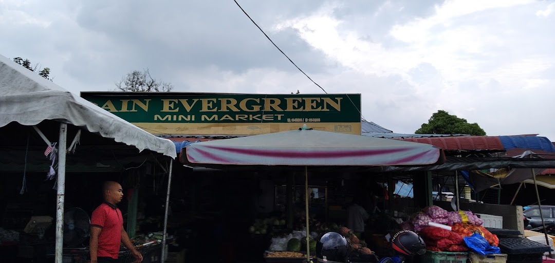 Ain Evergreen Mini market, Jalan pasar