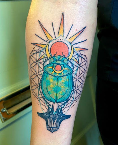 Explore tattoo time ideas, creative tattoo ideas in Scipio Center, available at Ace of Wands Private Tattoo & Tarot Studio . Appointment Only