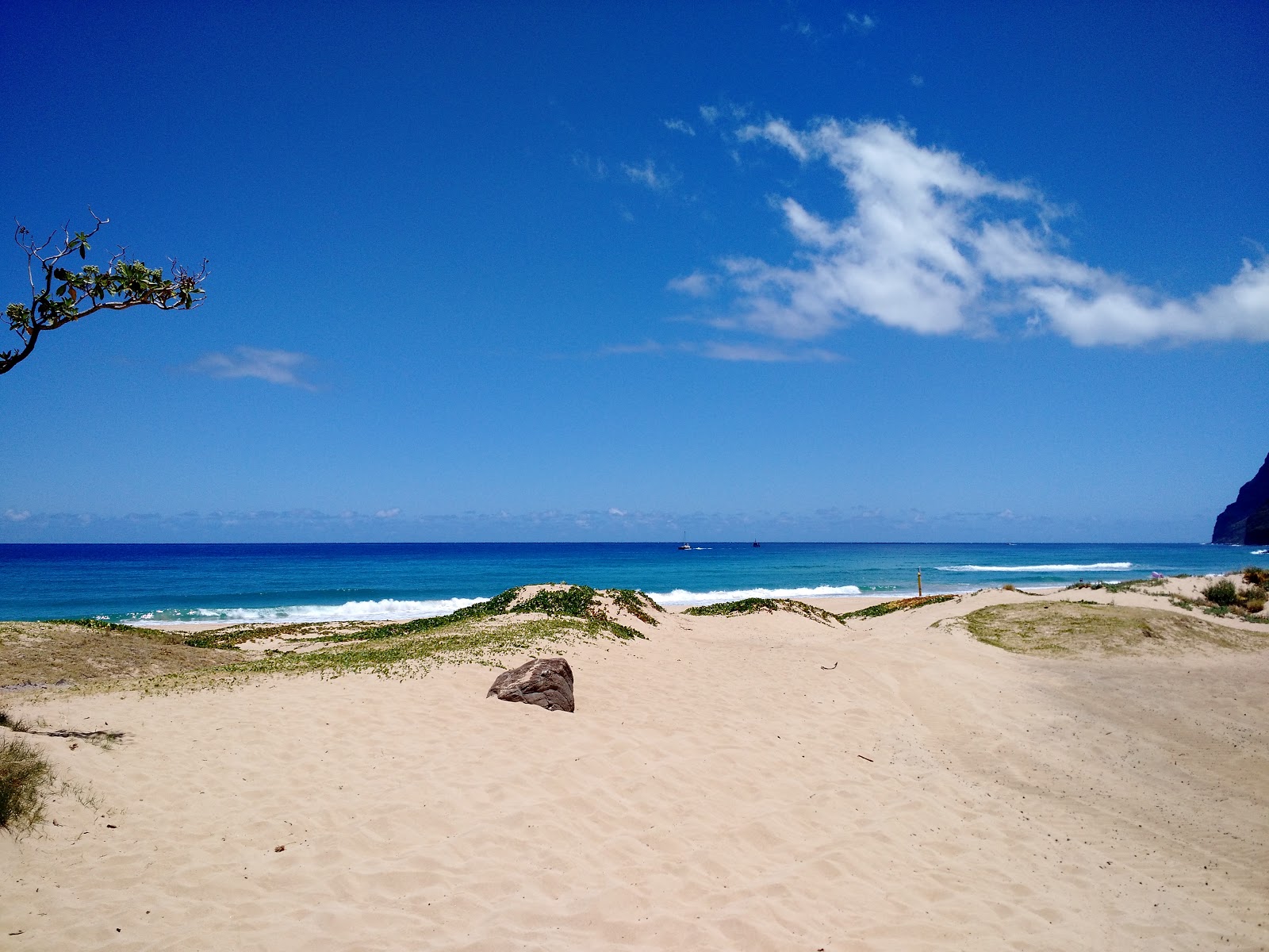 Foto af Polihale State Beach - populært sted blandt afslapningskendere