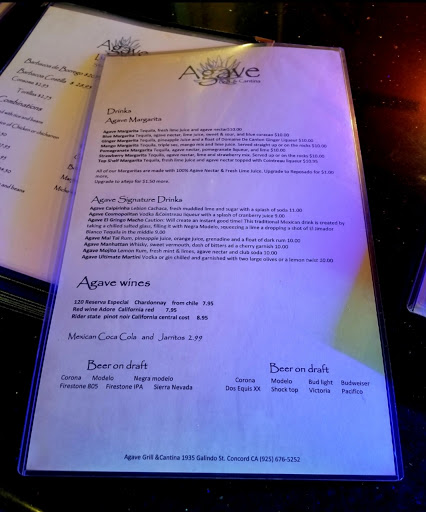 Restaurant «Agave grill & Club Sky», reviews and photos, 1935 Galindo St, Concord, CA 94520, USA