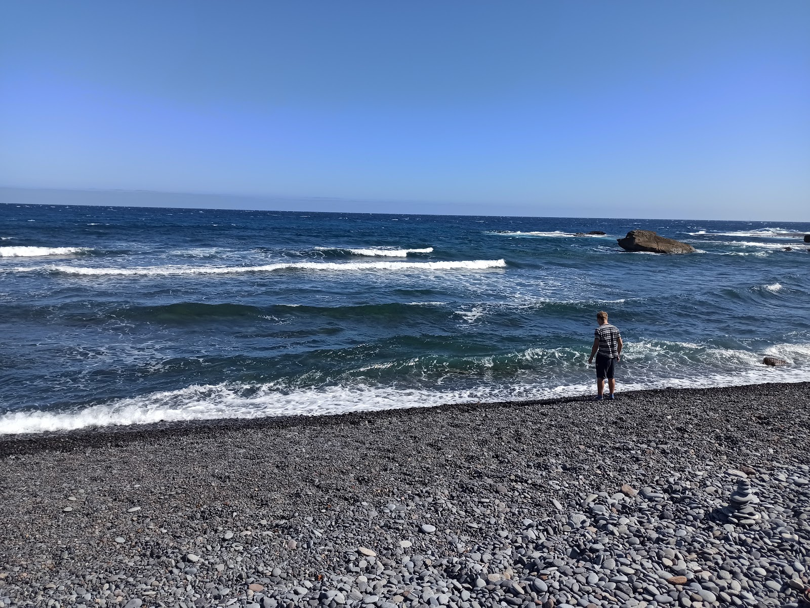 Photo de Playa de Coyado Hondo avec un rivage droit