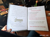 Restaurant Britzer Mühle à Berlin (le menu)