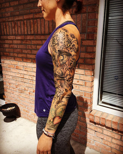 Explore small dragonfly tattoo ideas, creative tattoo ideas in Saint Marys, available at Empire Tattoo