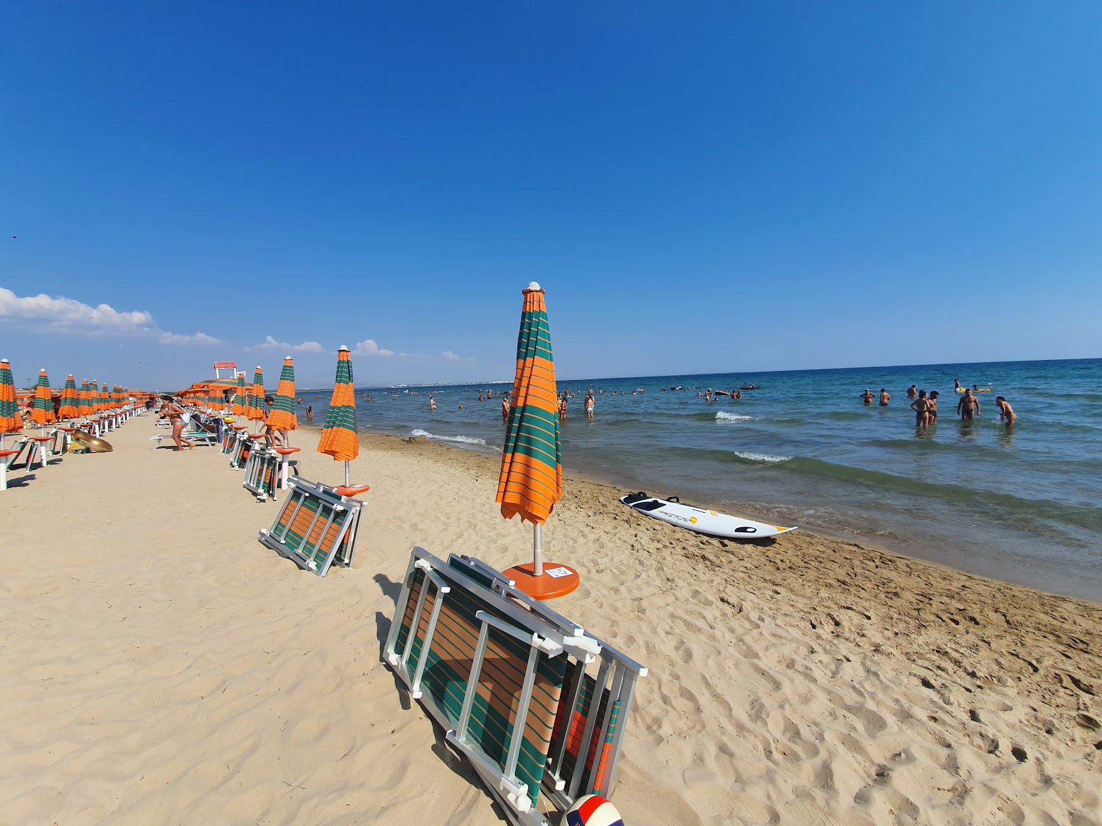 Photo de Plage de Marina Chiatona - recommandé pour les voyageurs en famille avec des enfants
