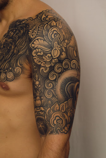 Explore punk rock tattoo ideas, creative tattoo ideas in Hudson, available at The Bohemian Social Club