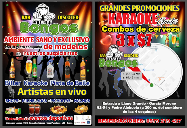 Opiniones de BONGOS BAR -KARAOKE -DISCOTECA en Quito - Pub