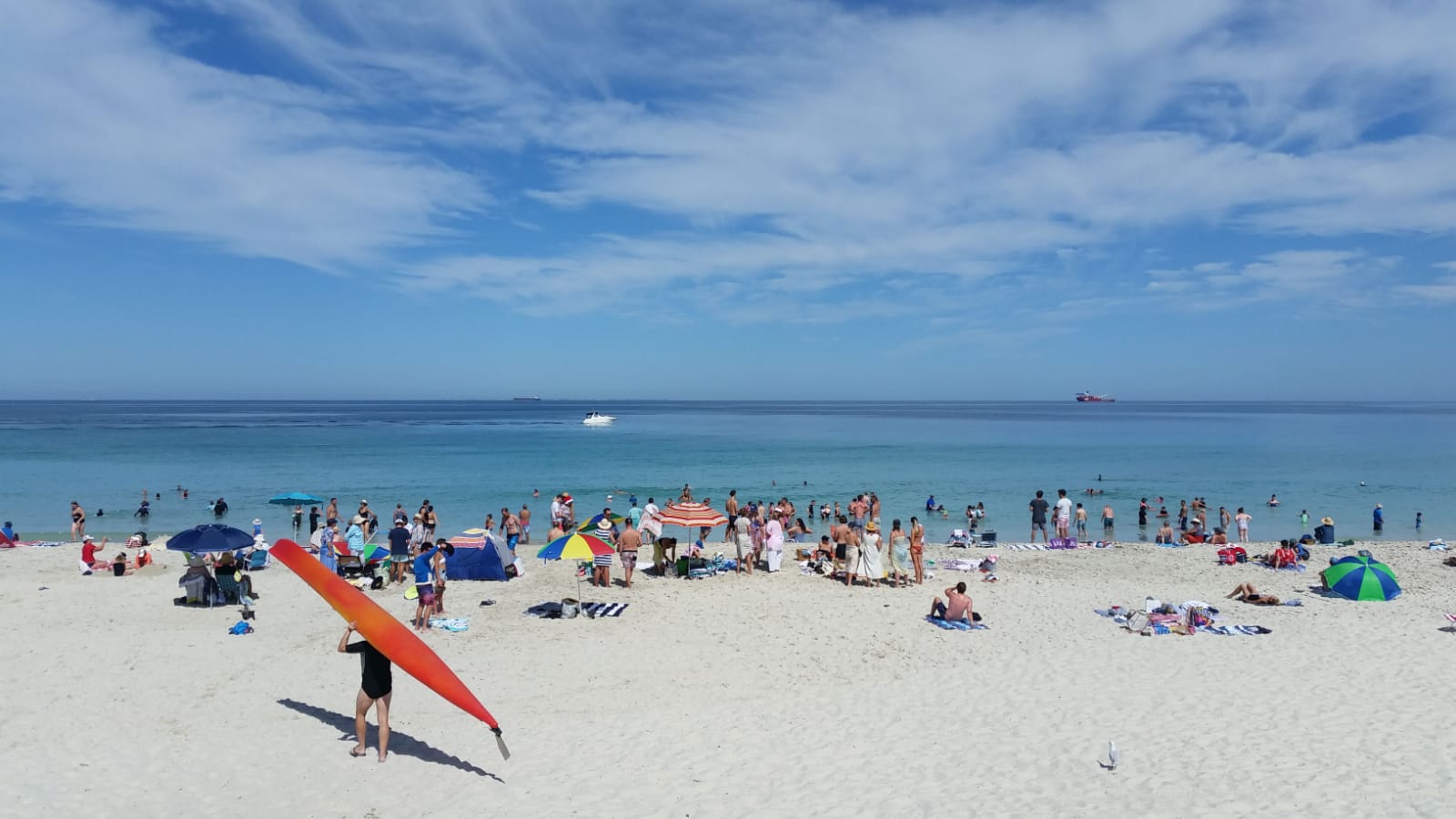 Foto de Port Beach com praia espaçosa