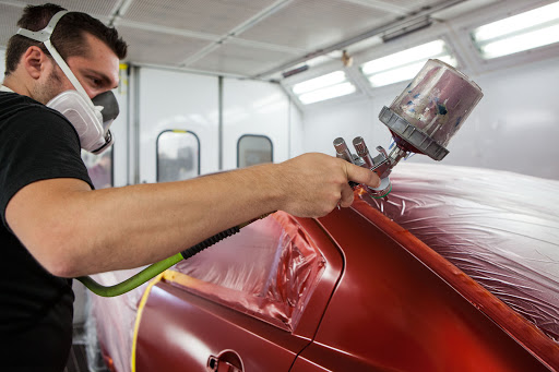Auto Body Shop «Schaefer AutoBody Centers - Ellisville, MO», reviews and photos, 16109 Manchester Rd, Ellisville, MO 63011, USA