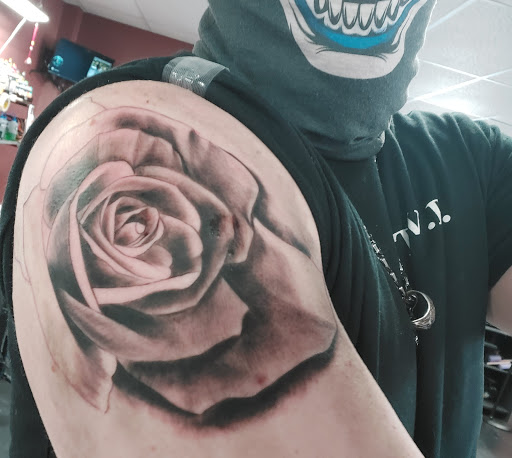 Explore rengoku tattoo ideas, creative tattoo ideas in Saint Petersburg, available at Foolish Pride Tattoo Co.