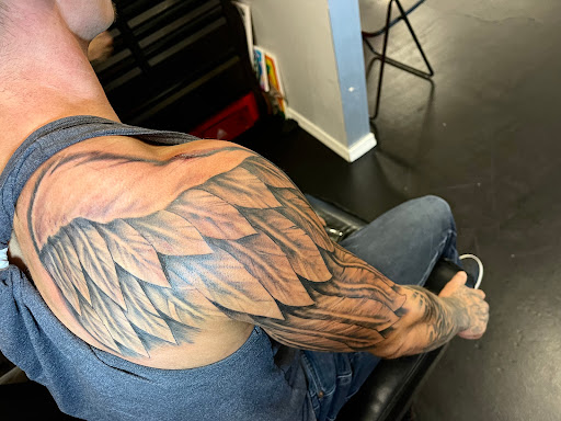 Explore greek god tattoo ideas, creative tattoo ideas in Vancouver, available at New Ink Tattoo