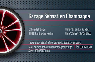 Garage Sébastien Champagne à Romilly-sur-Seine