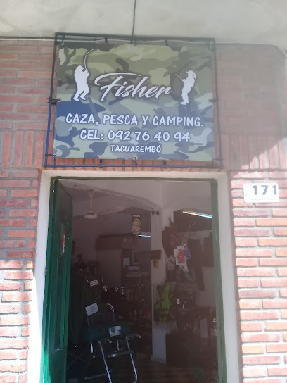 FISHER pesca caza camping