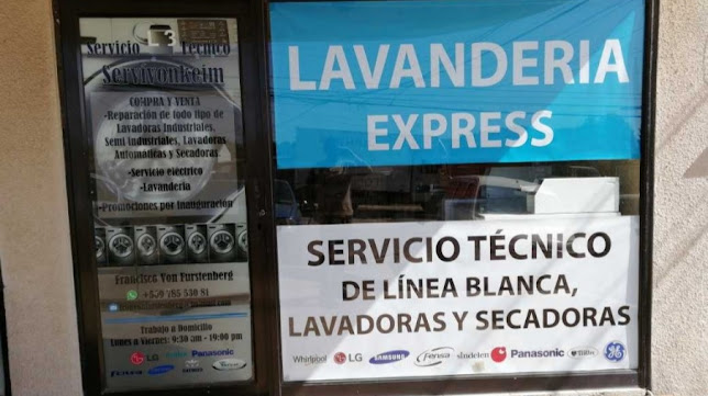 SERVICIO TECNICO LAVADORA SECADORA SERVIVONKEIM