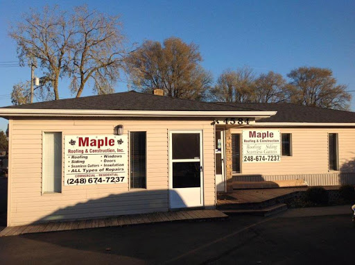 Maple Roofing and Construction, Inc in Waterford Twp, Michigan