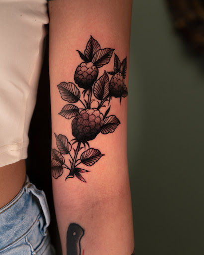 Explore back ear tattoo ideas, creative tattoo ideas in Twentynine Palms, available at No Mans Land Tattoo