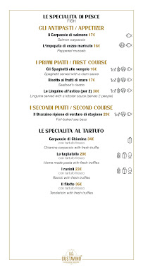 Restaurant Gustavino Piazza Della Signoria à Florence - menu / carte