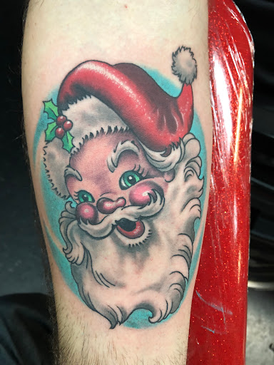 Explore tattoo word ideas for guys, creative tattoo ideas in Greer, available at Inkslingers Electric Tattooing