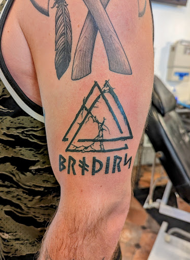 Explore last name back tattoo ideas, creative tattoo ideas in Hebron, available at Explosive Ink Tattoo