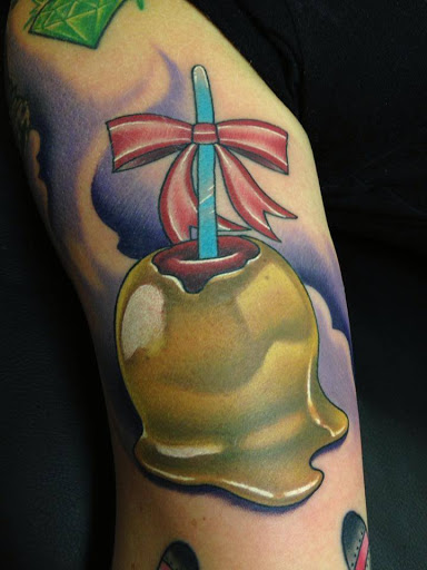 Explore religious elbow tattoo ideas, creative tattoo ideas in Linden, available at Fredricks Tattoo Gallery