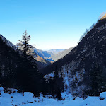 Photo n° 1 de l'avis de Maeva.o fait le 17/02/2023 à 11:33 pour Parking cascade d'Ars à Aulus-les-Bains