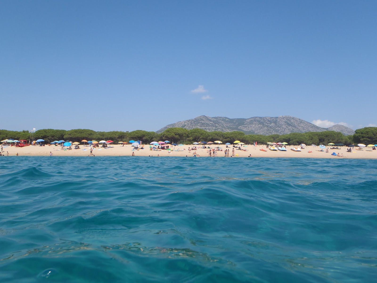 Foto de Spiaggia Su Barone área de servicios