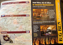 Restaurant Restaurant Big Ben Wiesmoor à Wiesmoor (la carte)