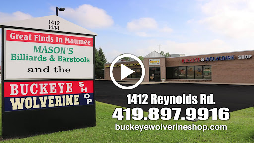 Billiards Supply Store «Buckeye Wolverine Shop», reviews and photos, 1412 S Reynolds Rd, Maumee, OH 43537, USA