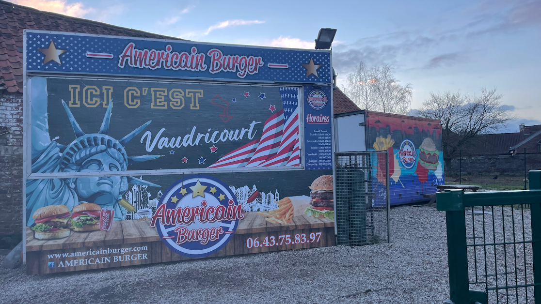 Américain Burger Vaudricourt à Vaudricourt