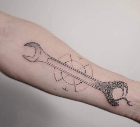 Explore side arm tattoo ideas, creative tattoo ideas in Los Angeles, available at Malaka Tattoo Collective